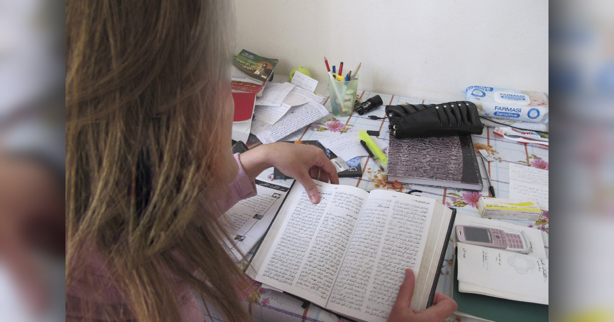 Woman reading her Bible Woman reading her Bible