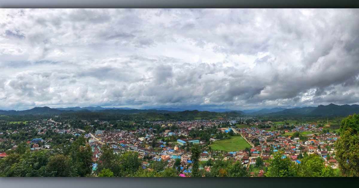 Panoramic view of Kutkai. Panoramic view of Kutkai.