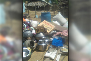 Sodi family belongings Sodi family belongings - Photo: Morning Star News www.morningstarnews.org
