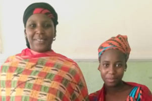 Sadiya Amos and her mother Sadiya Amos and her mother - Photo: World Watch Monitor