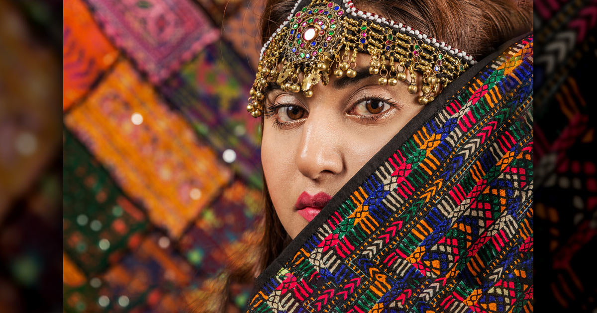 Young Pakistani bride
