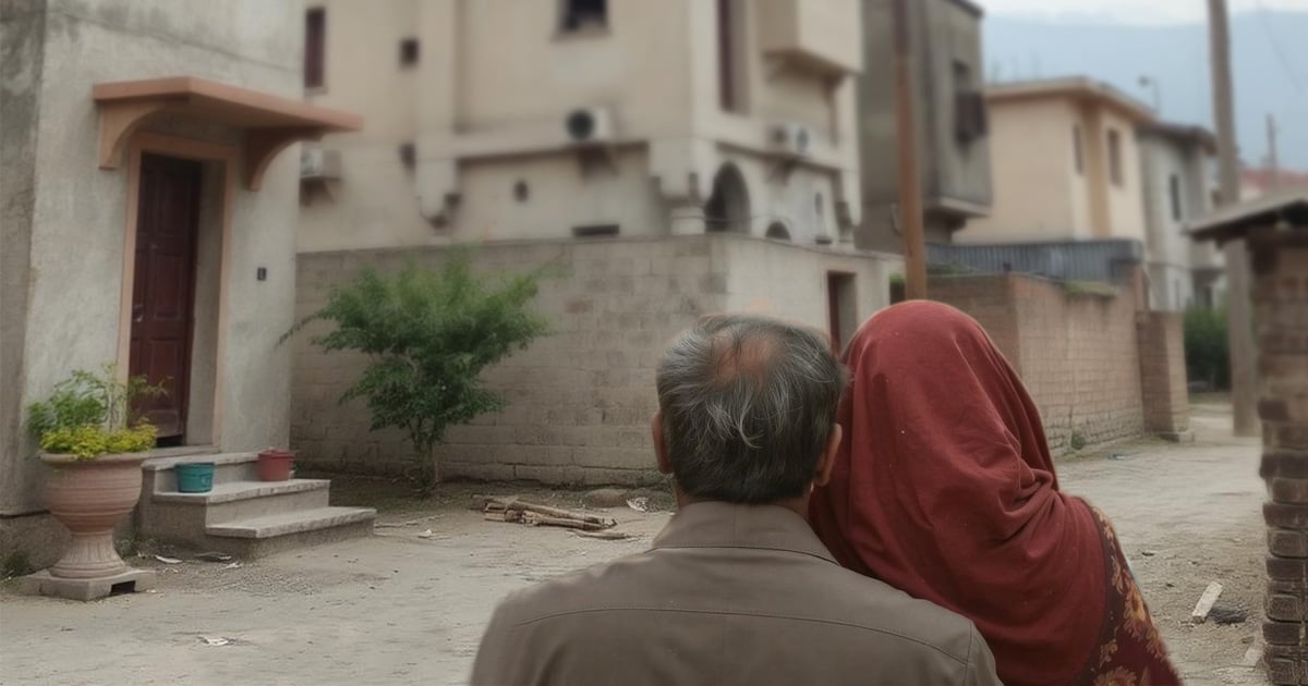 A couple in Pakistan.