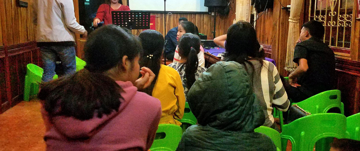 Laos - Christian training class Laos - Christian training class - Photo: VOMC